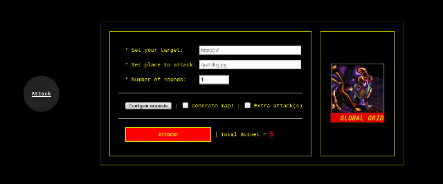UFONet Botnet Grid UFONet
